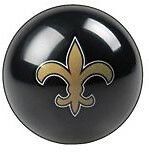 New Orleans Saints Shifter Knob Billiard Pool Ball Threaded Custom Gear NFL - Picture 1 of 12