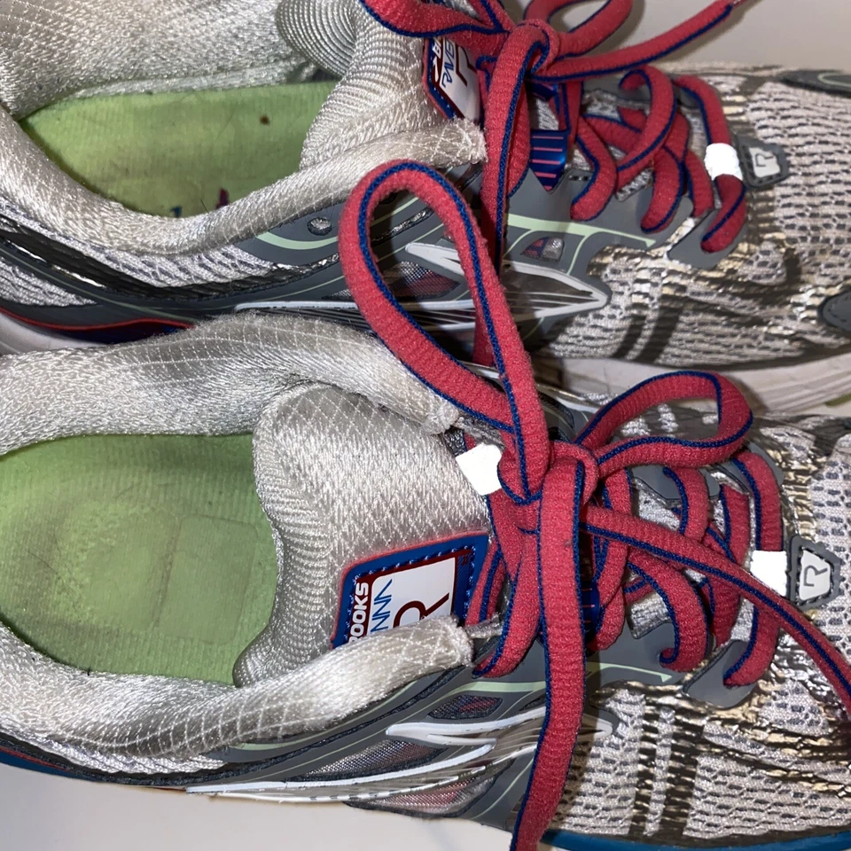 Zapatos para correr Brooks Ravenna 6 para mujer talla 6,5B gris EE. UU. 1201821B157 atléticos Foto 3 de 4