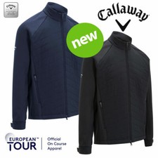 Callaway Golf Primaloft Herren Thermo Steppjacke mit durchgehendem Rei&szlig;verschluss - NEU! 2021