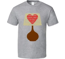 Anchorman Lamp There Were Horses, And A Man On Fire, And I Killed A Guy With A T