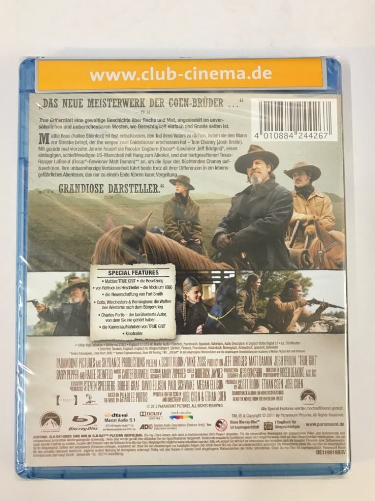 Thumbnail - True Grit [blu-ray] Bridges, Jeff, Josh Brolin Und Matt Damon: