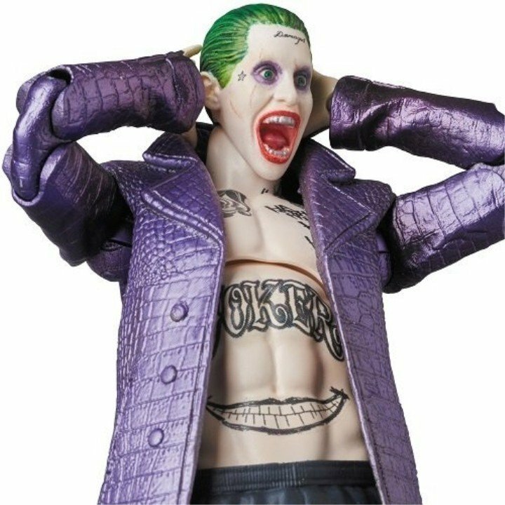 MEDICOM TOY MAFEX The Joker No.032 Suicide Squad Painted