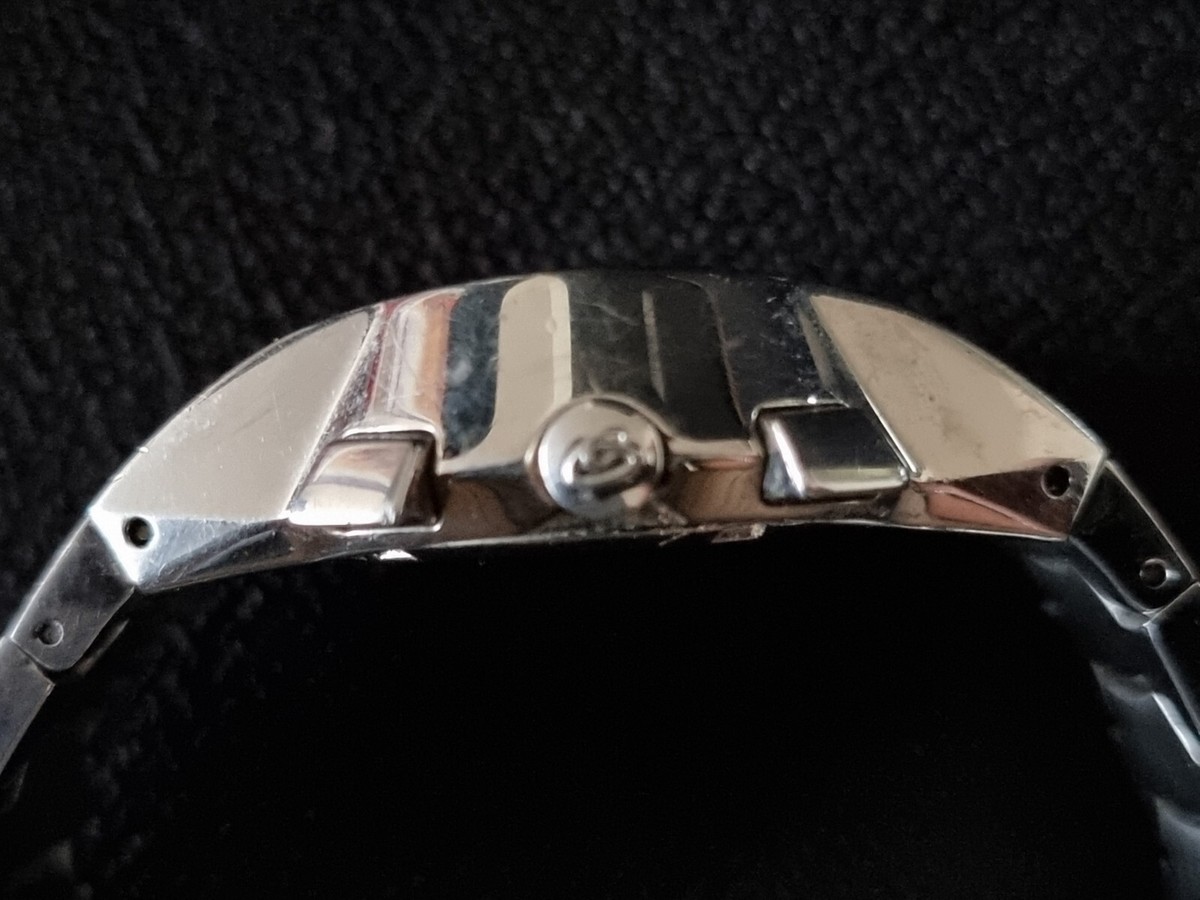BREIL DUCATI GENTS CHRONOGRAPH WATCH BLACK & CHROME DIAL BRUSHED 