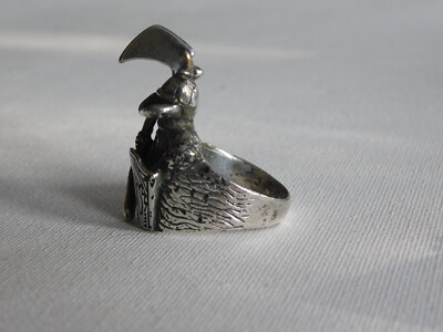 Tiffany and Co. Bague vintage en argent sterling et bambou, États-Unis, années 1
