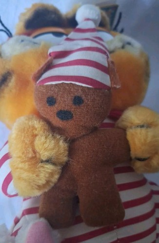 Garfield "Night Before Christmas " Vintage Dakin Plush New VTG Pooky - Picture 4 of 17