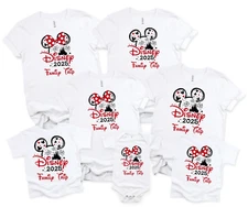 Disney 2025 Family Vacation Trip T-Shirt Disneyworld Disneyland Matching Tshirt