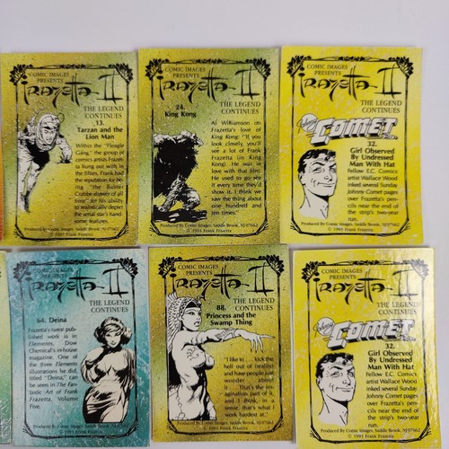 LOT OF 10 1993 FRANK FRAZETTA II THE LEGEND CONTINUES COLLECTOR CARDS - Picture 6 of 6