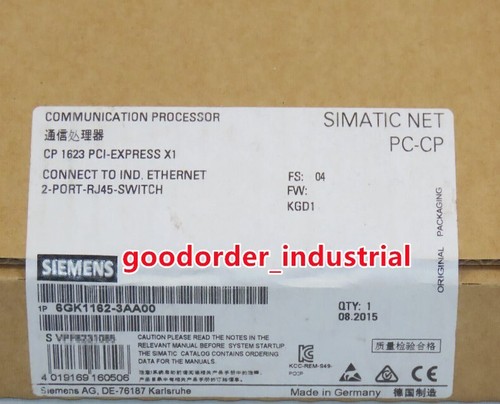 Siemens New In Box 6GK1 162-3AA00 / 6GK1162-3AA00 Communications Processor