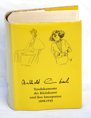 BERTHOLD LEIMBACH, Tondokumente der Kleinkunst u.i. Interpreten 1898-1945  B454