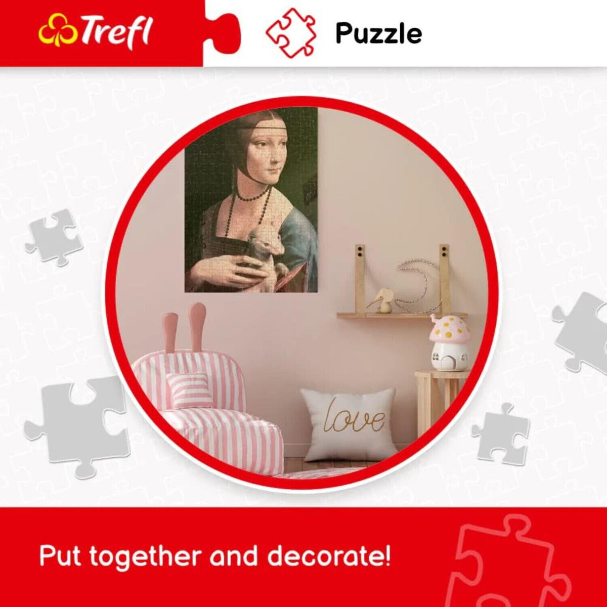 Puzzle Trefl Bluey E Bingo 60 Pezzi &ndash; Per Bambini 4+, In Cartone, Multicolore