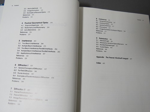 OPTICS By Miles Klein & Thomas E. Furtak Excellent Condition Hardcover - Picture 13 of 13