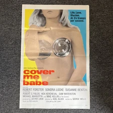 Cover Me Babe (1970) Original US One Sheet Movie Poster 27x41