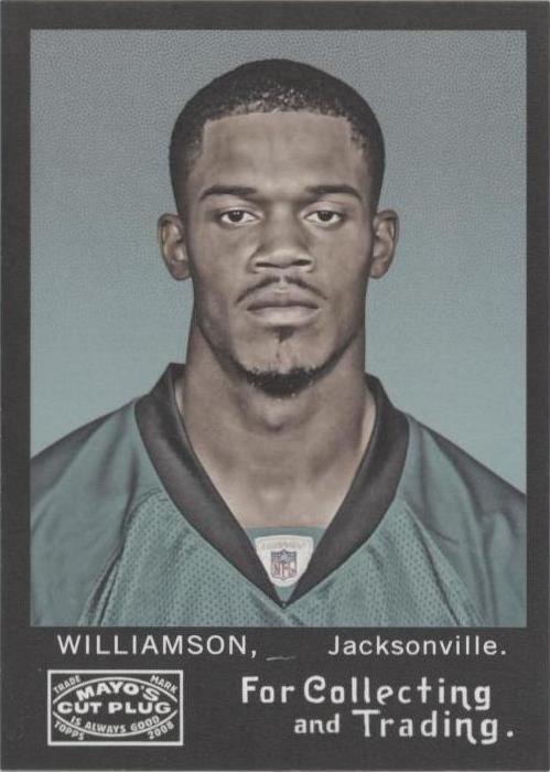 2008 Topps Mayo Troy Williamson #19 - 1 of 2