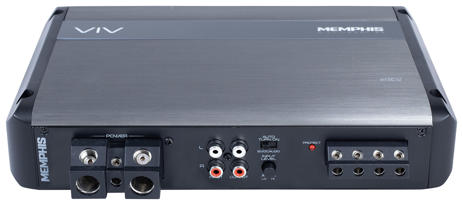 Автомобильный монофонический усилитель Memphis Audio VIV15001V2 серии SixFive мощностью 1500 Вт с комплектом усилителей DSP