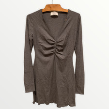 NWT REFORMATION Jennie Long Sleeve Body-Con Minidress (M)