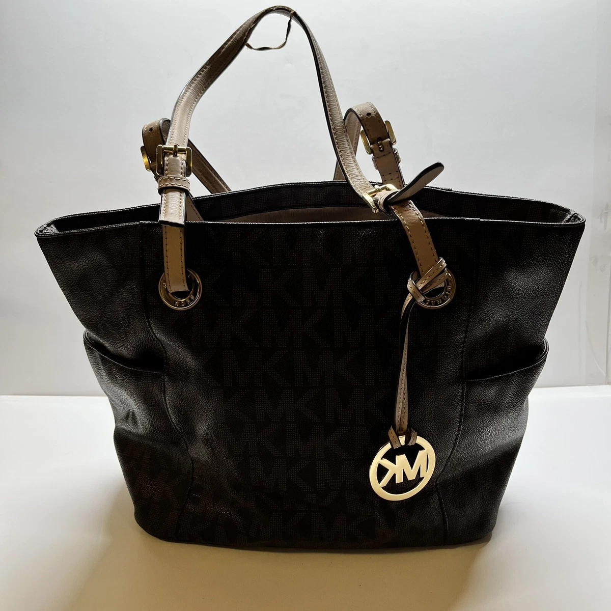 MICHAEL KORS Brown/Multi Signature Purse – The Exchange