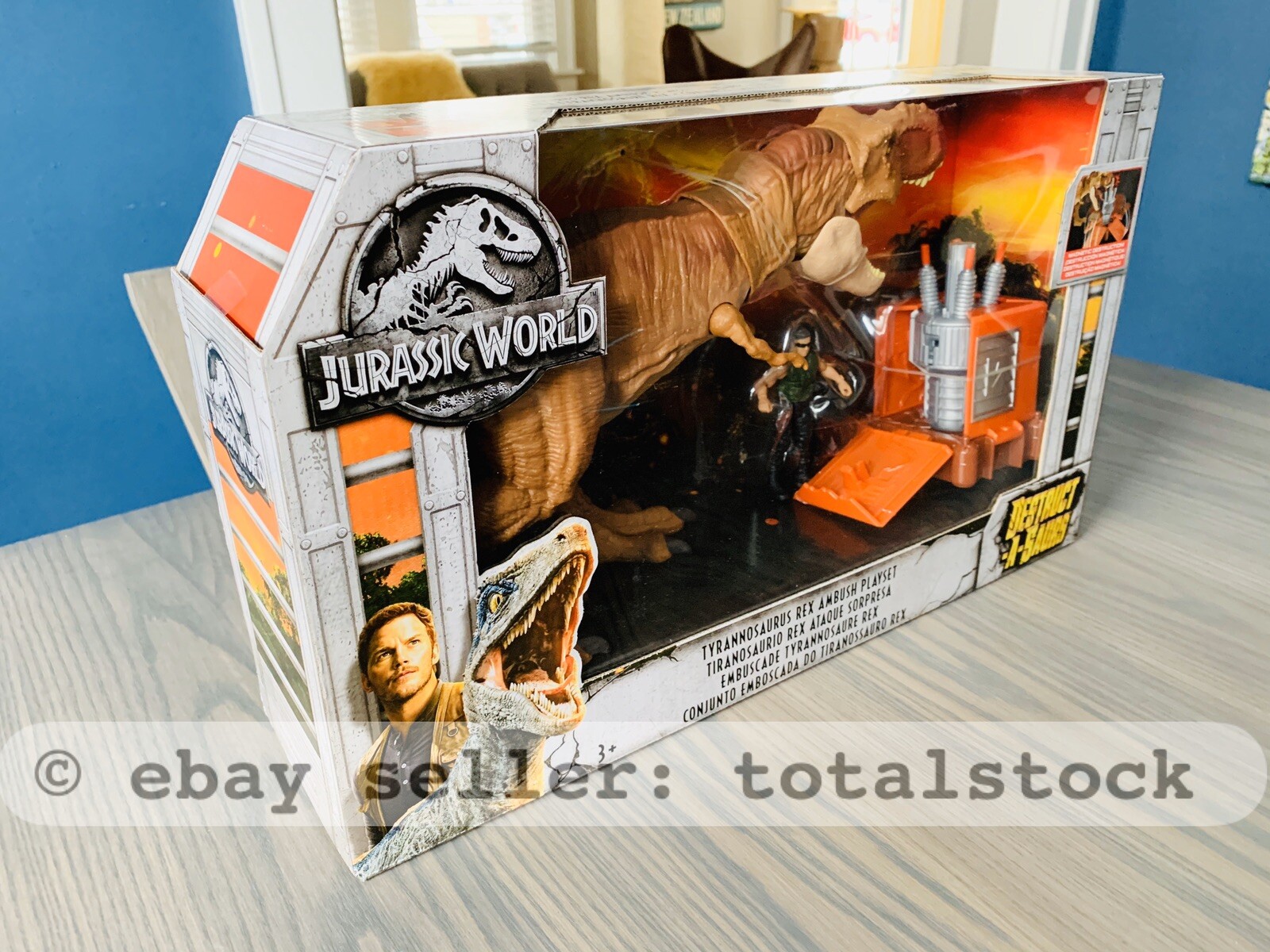 tyrannosaurus rex ambush playset