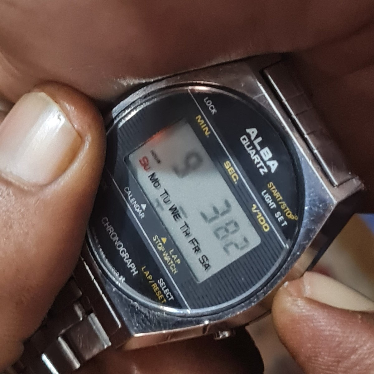 Seiko Alba Y448-6000 Quartz Digital Vintage Men's Watch | eBay