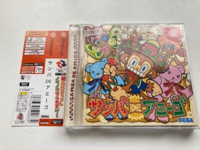Sega Dreamcast Samba de Amigo DC Japan JP GAME w/Spine U177