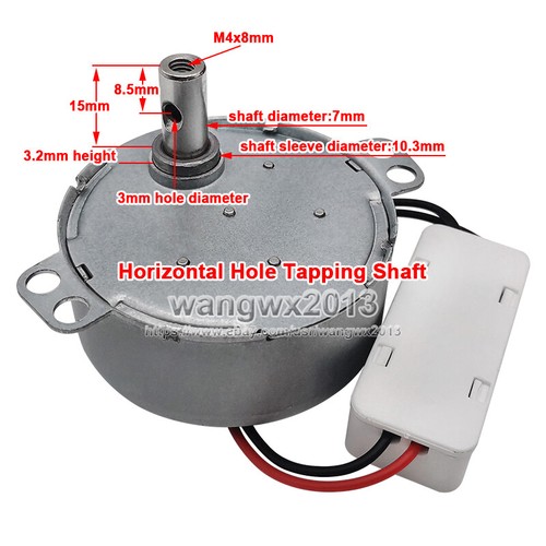 Lámpara de agitación de motor síncrona DC6V-24V TYC-50 TYC49 TYJ50 50TYZ 4W - Imagen 8 de 10