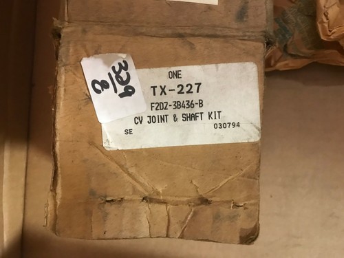 Ford F2DZ-3B436-B TX-227 Right Front CV Joint & Half Shaft Axle Kit -- NEW OEM - Picture 2 of 8
