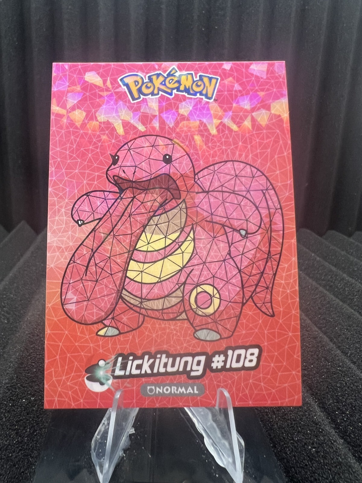 Lickitung 108 Cracked Ice Holo Pokemon Crystal Collection 2024