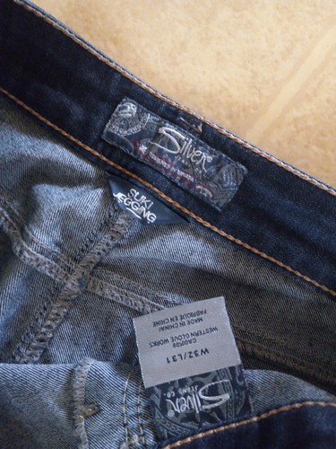 Silver Suki Skinny Jegging Womens 32x31 Blue Denim Leg Low Rise Dark Wash NWOT - Picture 2 of 3