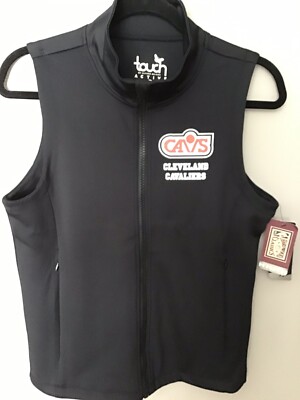 Touch Active by Alyssa Milano Cleveland Cavaliers Women s Vest Cavs Sz L NWT A1