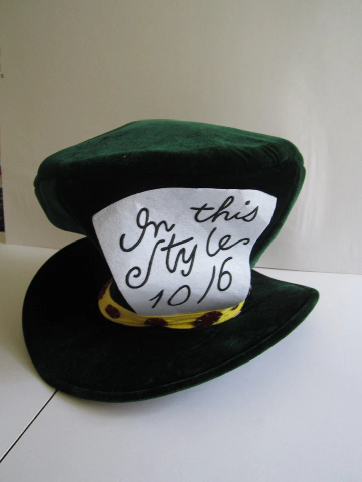 Sombrero Cosplay Alicia en el País de las Maravillas Sombrerero Loco de Elope Foto 2 de 3