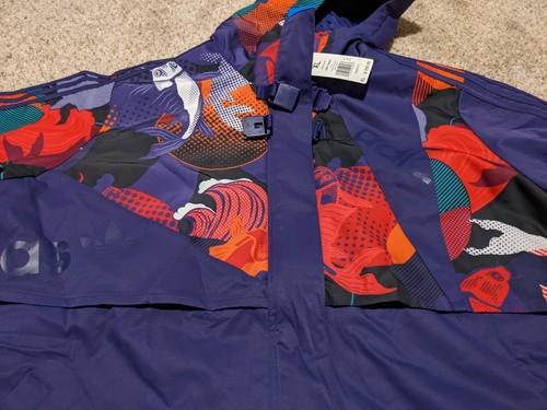 Adidas Women's CNY Parka in Purple/Multi-Color GN4742 Size XL NWT$200 - Picture 6 of 7