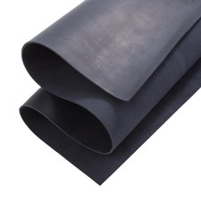 Genuine Dark Blue Leather Sheet 12x24 Inch 2.0mm Thick Cowhide Square Craft