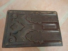 ALBUM ANCIEN POUR PHOTOS FORMAT CDV OU CHROMO-FIN XIXeme-CUIR-5 PHOTO/10 CHROMO