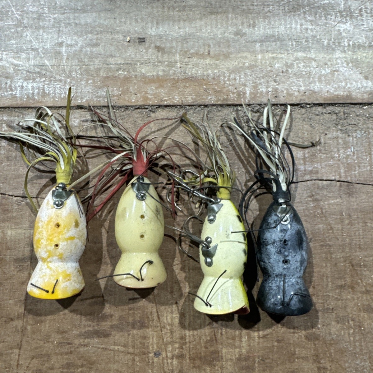 Lot De 4 Leurres Arbogast Hula Popper 2.0 - Leurres De Surface Pour P 1051979