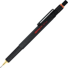 Image of rOtring 800 Mechanical Pencil | HB 0.7 mm | Black Metal Barrel