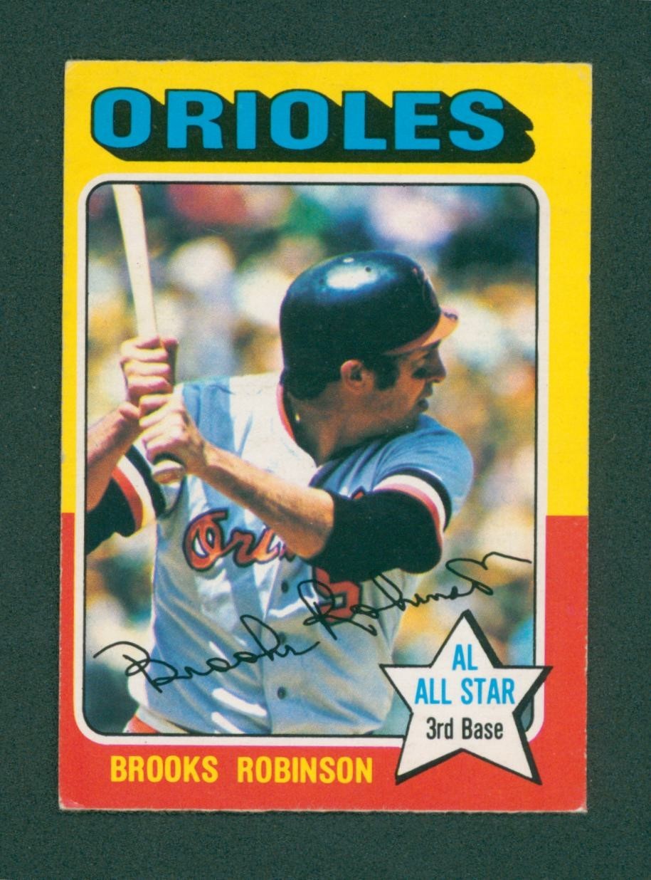 1975 O-Pee-Chee Baseball Card - #50 Brooks Robinson, VG/EX