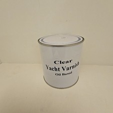 Yacht Varnish Clear Oil Based for Wood Protection 1 Litre M