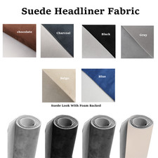 Auto Suede Headliner Material 3mm Foam Backed Upholstery Fabric Repair by Yard