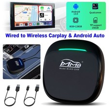 Multimedia CarPlay Ai box Wireless CarPlay  Android Auto Android 13.0 8GB 128GB