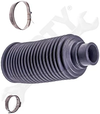 APDTY 150682 Rack And Pinion Inner Tie Rod Bellows Boot w/ Clamps