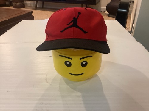 VTG NIKE Michael Jordan #45 Jumpman Red WOOL Snapback Baseball Hat SZ Youth - 第 1/13 張圖片