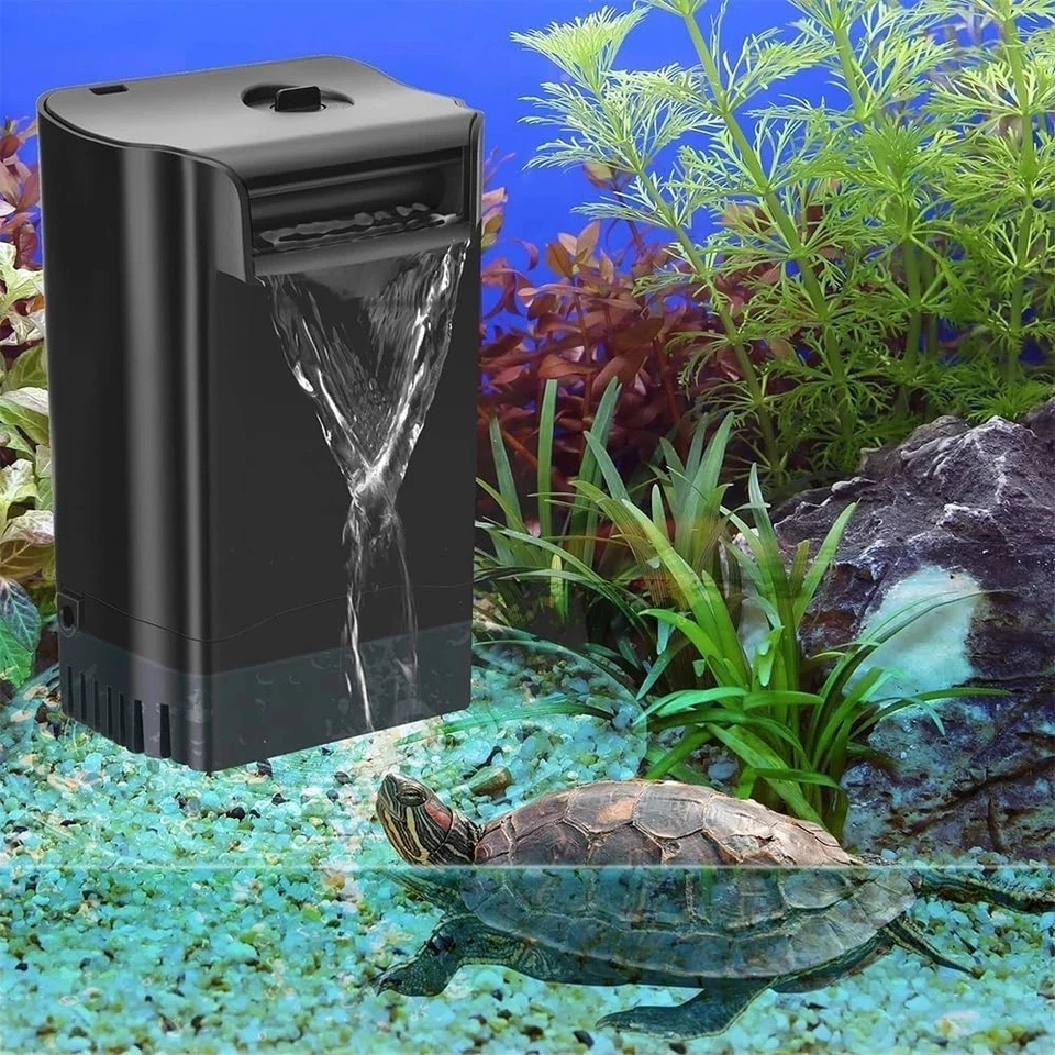 Turtle Tank Filter Internal Power Aquarium Low Water Level... - Image 4 of 4