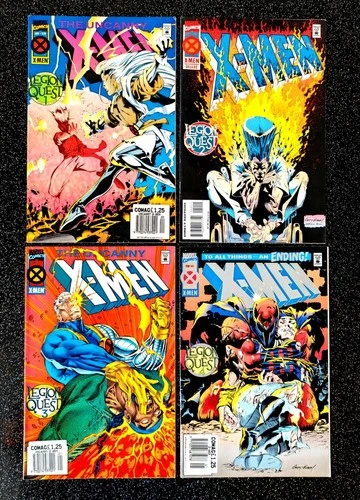 Marvel X-Men Vintage Bundle Legion Quest Arc Uncanny #320 321 + X #40 41 Job Lot