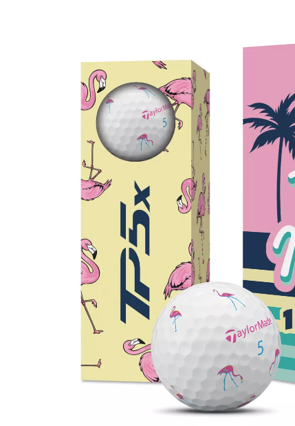 TaylorMade TP5X FLAMINGO Limited Edition Golf Balls | eBay