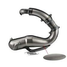 MF0163 MARMITTA PROMA VESPA 50 SPECIAL L R N SCARICO ESPANSIONE OMOLOGATO DGM