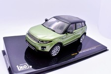 IXO Range Rover Evoque Diecast 1:43 Green Car Collection Display Case Ixo