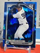 2024 Bowman Chrome Sapphire Prospects Francisco Vilorio Bowman 1st