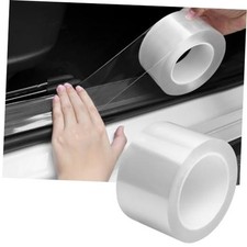 Car Door Edge Guards Door Sill Protector 5D Carbon 2.7In x 33Ft Transparent