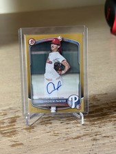2025 Bowman - Paper Prospect Retail Autographs Andrew Painter #BPA-AP Gold 02/50