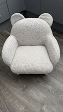 Sherpa Bear Chair Teddy Chair Cozy Nursery Kids Room