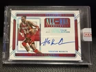 2024-25 Panini National Treasures Auto Hakeem Olajuwon Rockets All-NBA